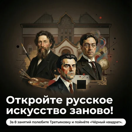 Изучение истории русского искусства от иконописи до авангарда — онлайн-курс от Синхронизация