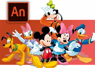 Основы мультипликации в Adobe Animate